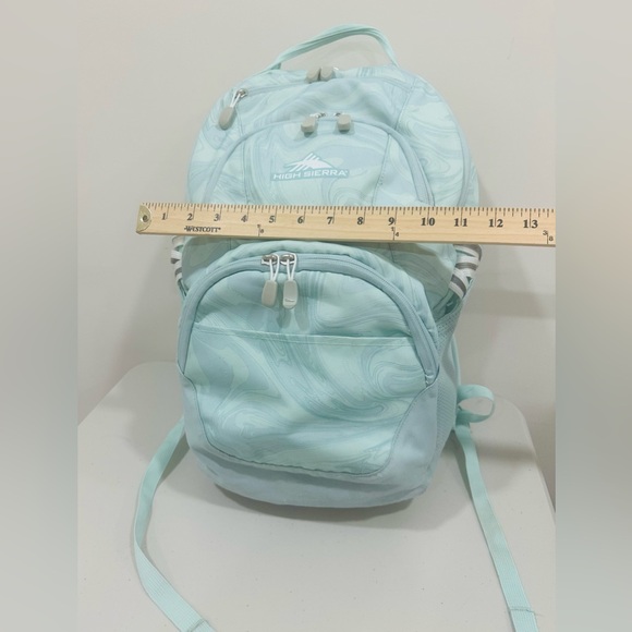 High Sierra‎ Swoop Backpack, Bookbag Fits most 17” Laptops, Waves - Picture 2 of 12